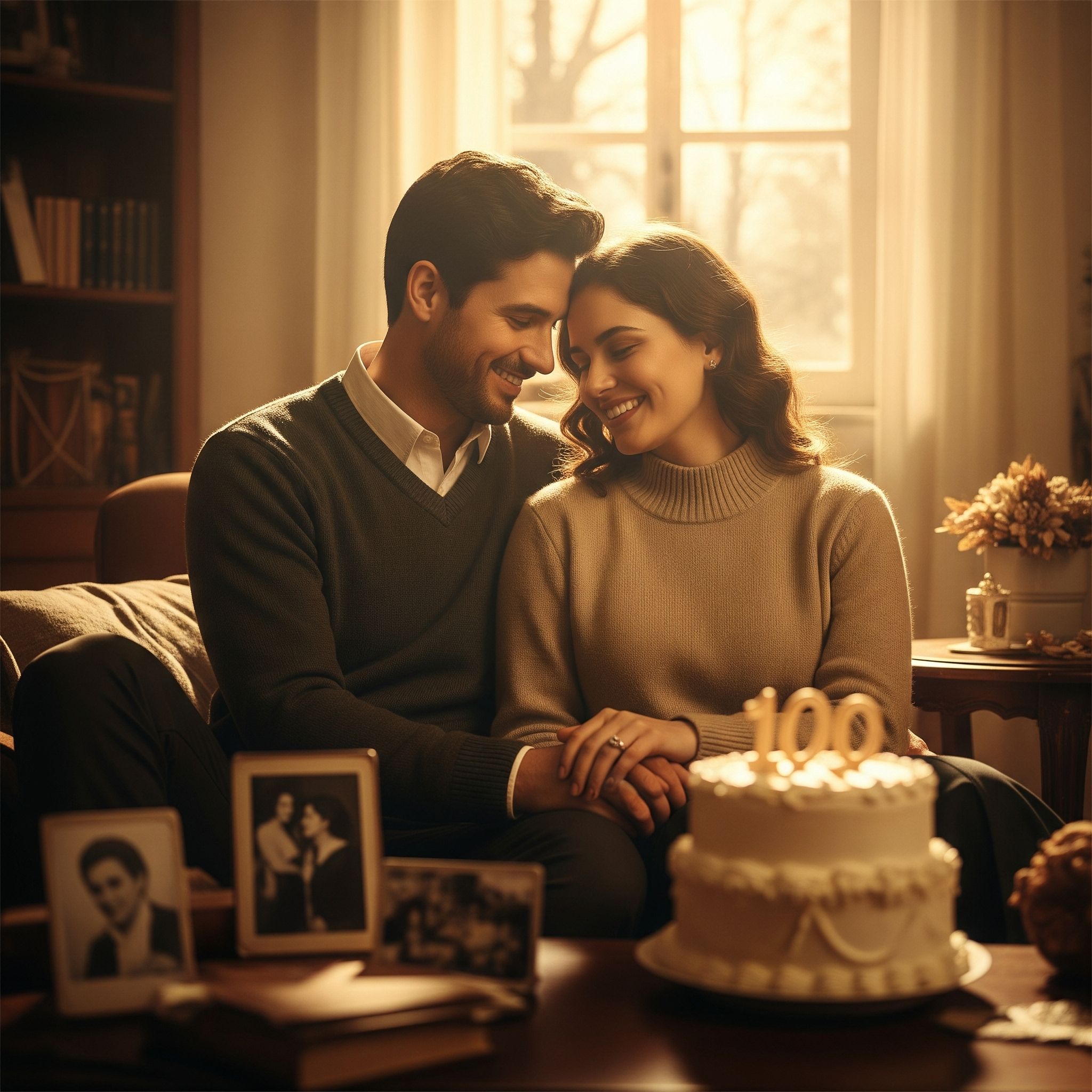 Romantic table setup