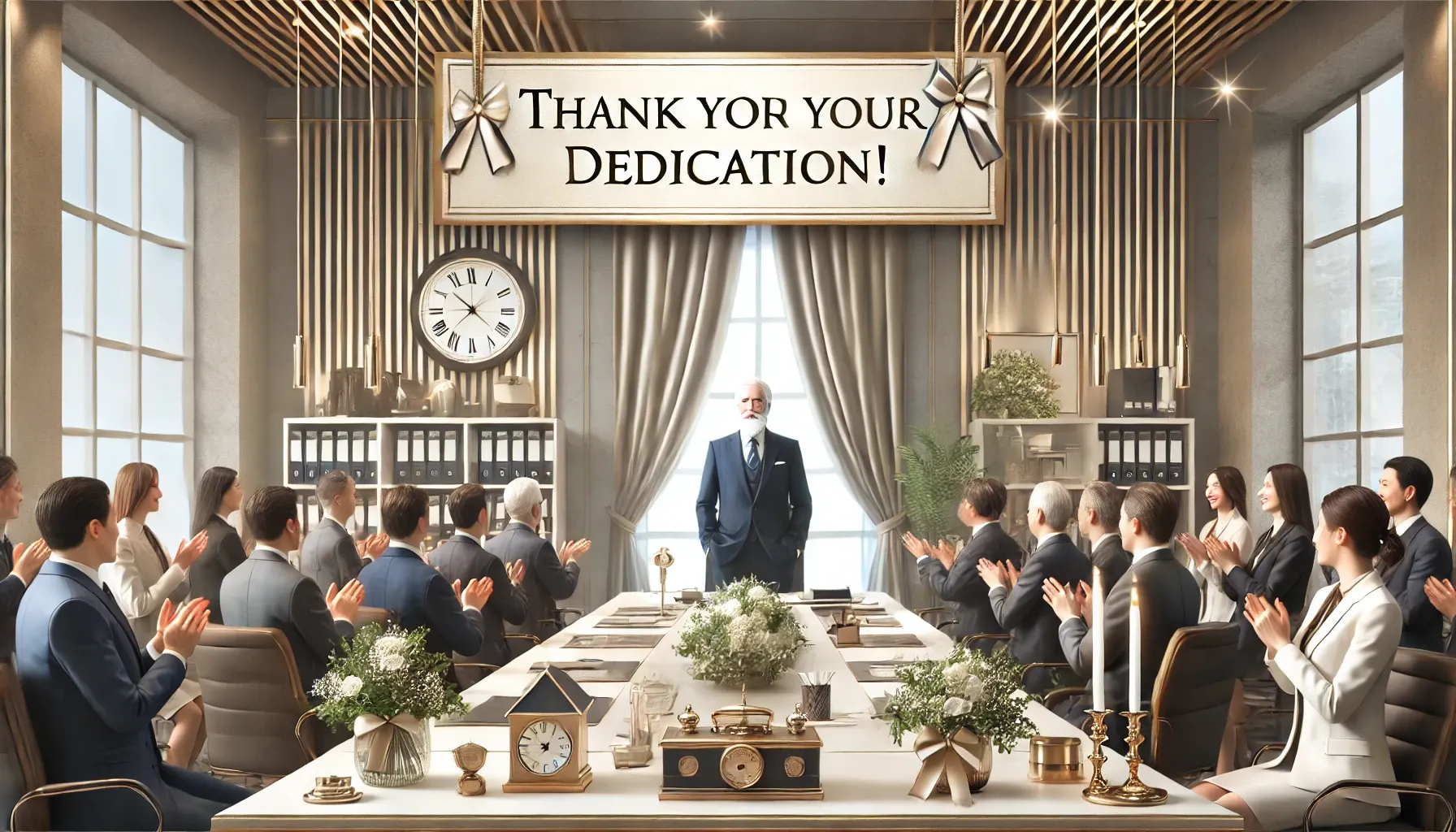 Formal Anniversary Wishes for Employees