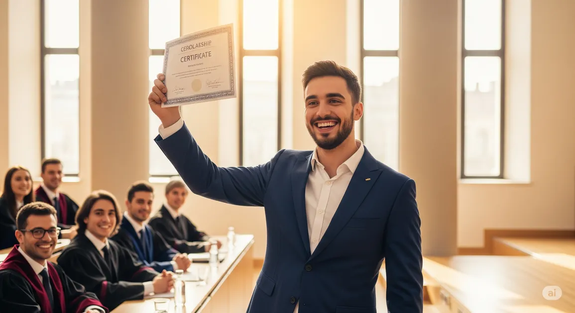 Congratulations on Receiving a Scholarship